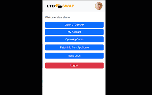 LTD Swap Extension  from Chrome web store to be run with OffiDocs Chromium online