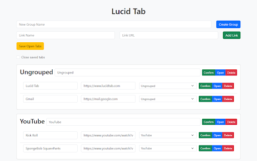 LucidTab  from Chrome web store to be run with OffiDocs Chromium online