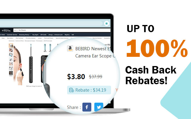 LuckShare Rebates, Deals, Coupons  from Chrome web store to be run with OffiDocs Chromium online