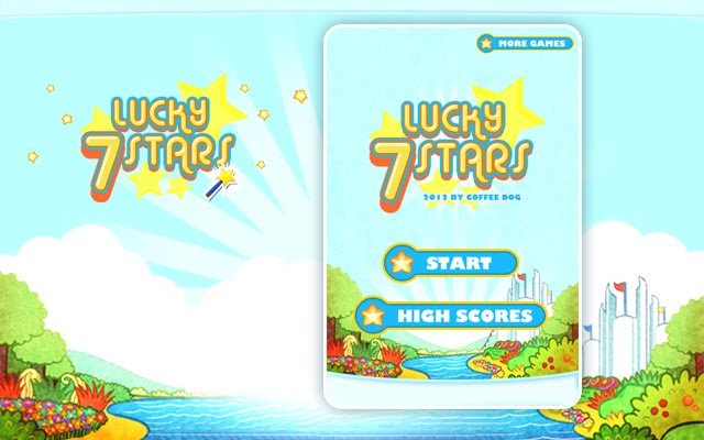 Lucky 7 Stars de la boutique en ligne Chrome sera exécuté avec OffiDocs Chromium en ligne