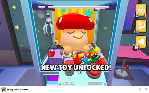 Lucky Claw Machine Game Grab Plushies and Treasures with Precision!  from Chrome web store to be run with OffiDocs Chromium online