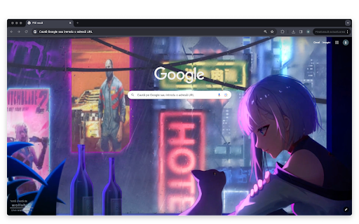 Lucy relax Cyberpunk 2077 (Live Wallpaper)  from Chrome web store to be run with OffiDocs Chromium online