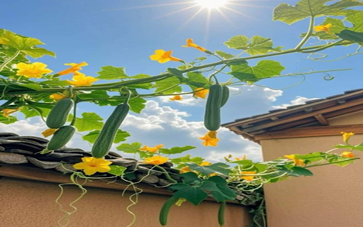 Luffa trellis wallpaper  from Chrome web store to be run with OffiDocs Chromium online