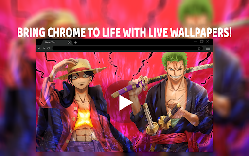 Luffy  Zoro Live Wallpaper  from Chrome web store to be run with OffiDocs Chromium online