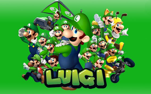 Luigi Theme mula sa Chrome web store na tatakbo sa OffiDocs Chromium online