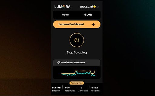 Lumora Extension  from Chrome web store to be run with OffiDocs Chromium online