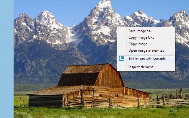 Lunapic Right Click Edit  from Chrome web store to be run with OffiDocs Chromium online