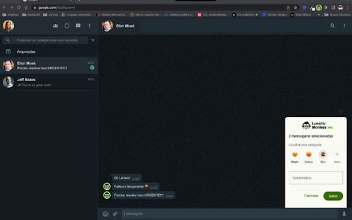 Lunatic Monkey!  from Chrome web store to be run with OffiDocs Chromium online