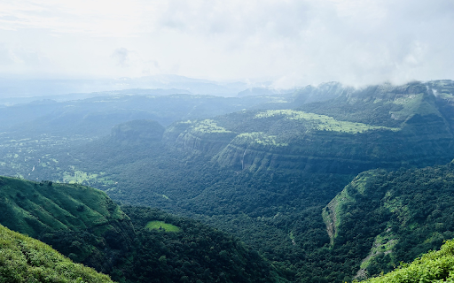 Lush green mountains and forests  from Chrome web store to be run with OffiDocs Chromium online