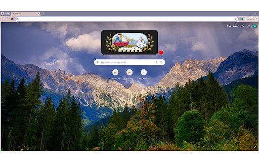 lush green trees near towering mountains  from Chrome web store to be run with OffiDocs Chromium online