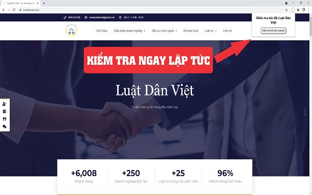 Luật Dân Việt  from Chrome web store to be run with OffiDocs Chromium online