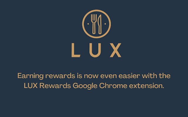 OffiDocs Chromium 온라인에서 실행되는 Chrome 웹 스토어의 LUX Rewards