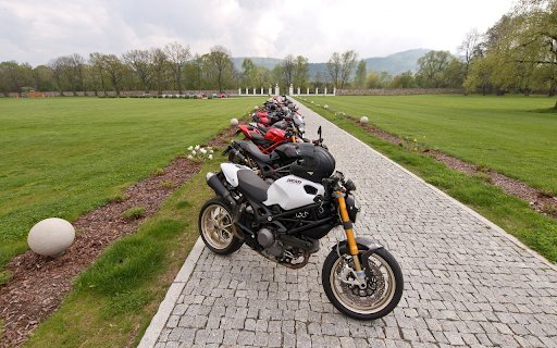 Luxury motorbikes  from Chrome web store to be run with OffiDocs Chromium online