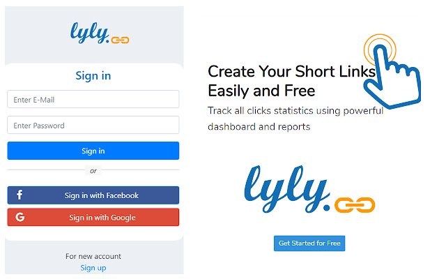 يتم تشغيل Lyly Link من متجر Chrome الإلكتروني مع OffiDocs Chromium عبر الإنترنت