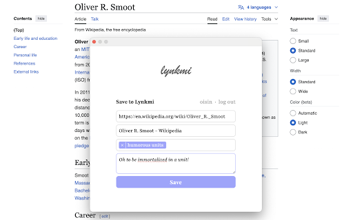 Lynkmi  from Chrome web store to be run with OffiDocs Chromium online