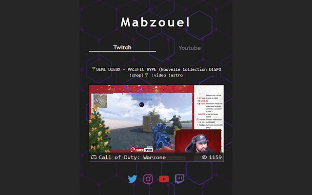 Mabzouel ຈາກ Chrome web store ທີ່ຈະດໍາເນີນການກັບ OffiDocs Chromium ອອນໄລນ໌