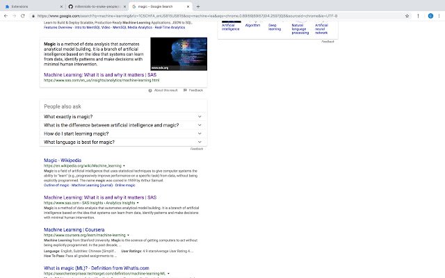 Machine Learning sa Magic mula sa Chrome web store na tatakbo sa OffiDocs Chromium online