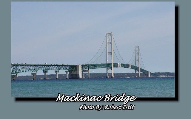 Mackinac Bridge Summer מחנות האינטרנט של Chrome יופעל עם OffiDocs Chromium באינטרנט