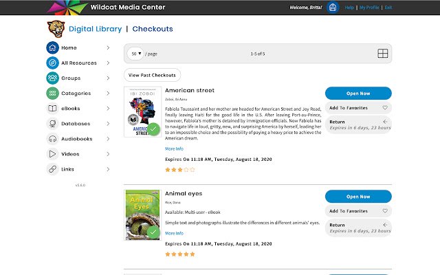 MackinVIA  from Chrome web store to be run with OffiDocs Chromium online