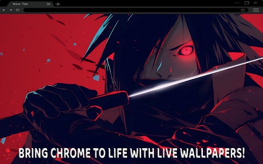 Madara Uchiha (Naruto) Live Wallpaper  from Chrome web store to be run with OffiDocs Chromium online
