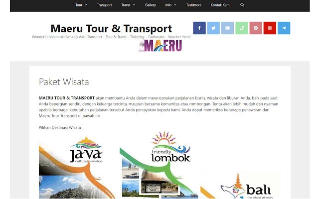 Maeru TourTransport از فروشگاه وب Chrome با OffiDocs Chromium به صورت آنلاین اجرا می شود