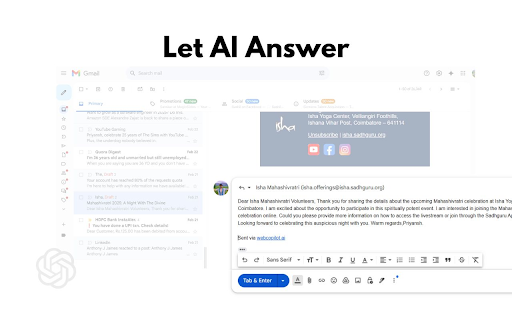MagicChat.ai  from Chrome web store to be run with OffiDocs Chromium online