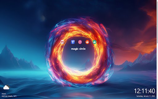 magic circle  from Chrome web store to be run with OffiDocs Chromium online