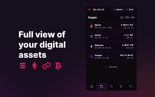 Magic Eden Wallet  from Chrome web store to be run with OffiDocs Chromium online
