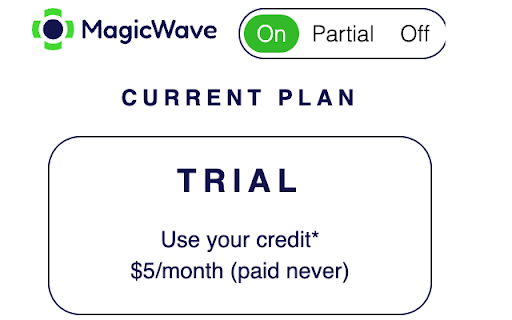 MagicWave  from Chrome web store to be run with OffiDocs Chromium online
