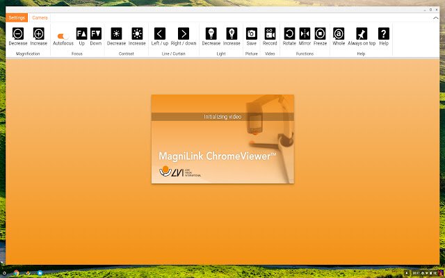 MagniLink ChromeViewer™  from Chrome web store to be run with OffiDocs Chromium online