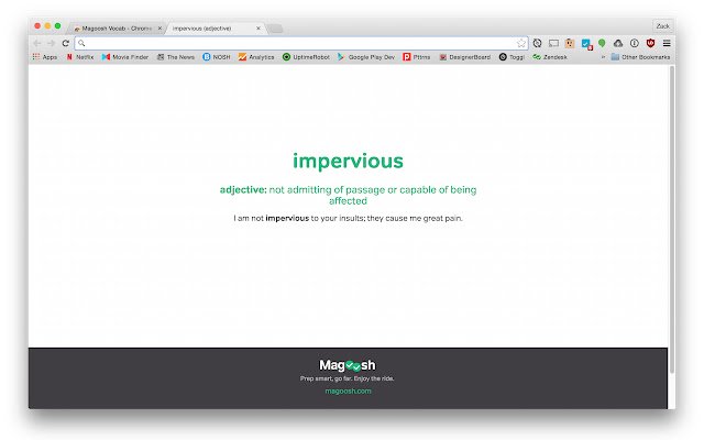 Magoosh Vocabulary van de Chrome-webwinkel om te worden uitgevoerd met OffiDocs Chromium online