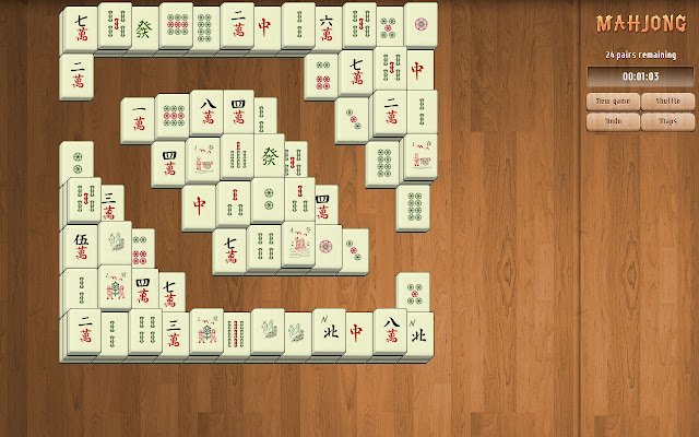 Mahjong Solitaire Classic de la boutique en ligne Chrome sera exécuté avec OffiDocs Chromium en ligne