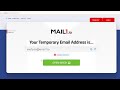 Mail1.io Email Sekali Pakai Sementara dari toko web Chrome untuk dijalankan dengan Chromium OffiDocs online