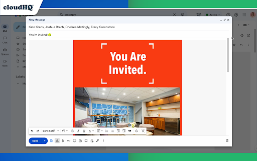 MailChimp Templates for Gmail™ by cloudHQ  from Chrome web store to be run with OffiDocs Chromium online