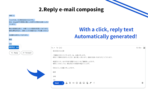MailCompose Assist powered by GPT 3.5  from Chrome web store to be run with OffiDocs Chromium online