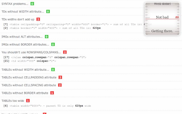 Mailer Checklist  from Chrome web store to be run with OffiDocs Chromium online