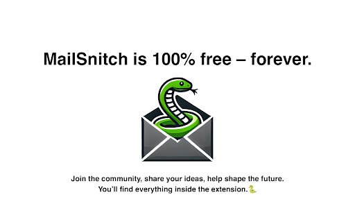 MailSnitch  from Chrome web store to be run with OffiDocs Chromium online