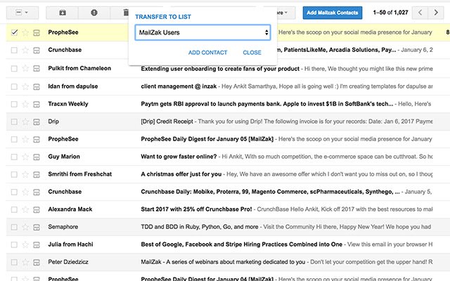 MailZak  from Chrome web store to be run with OffiDocs Chromium online