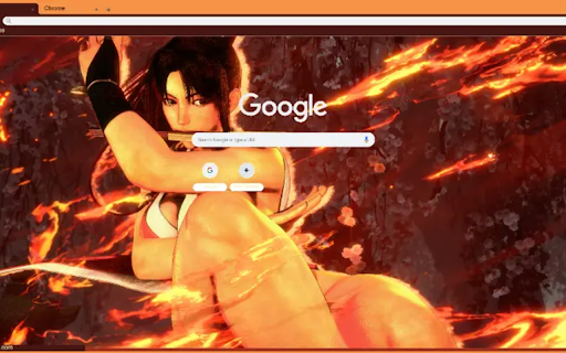 Mai Shiranui  from Chrome web store to be run with OffiDocs Chromium online