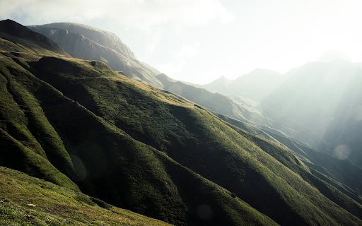 Majestic high mountains  from Chrome web store to be run with OffiDocs Chromium online