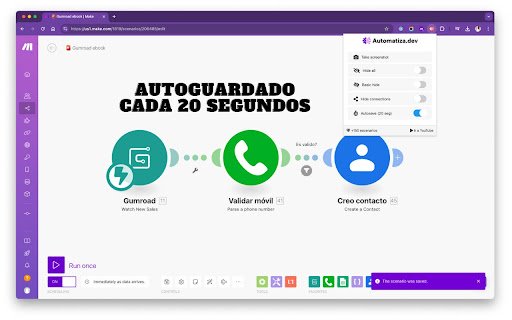 MakeBoost by Automatiza.dev from Chrome web store to be run with OffiDocs Chromium online MakeBoost by Automatiza.dev from Chrome web store to be run with OffiDocs Chromium online