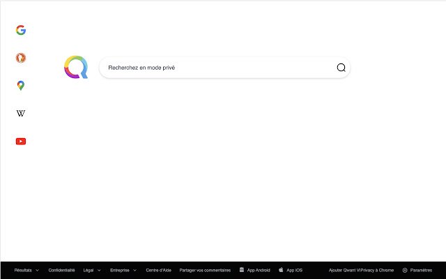 Make Qwant Great Again  from Chrome web store to be run with OffiDocs Chromium online