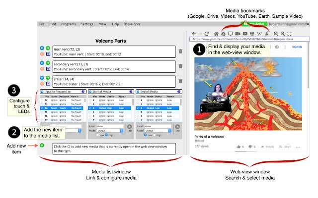 MakerBit Media Linker School Edition dal negozio web di Chrome per essere eseguito con OffiDocs Chromium online