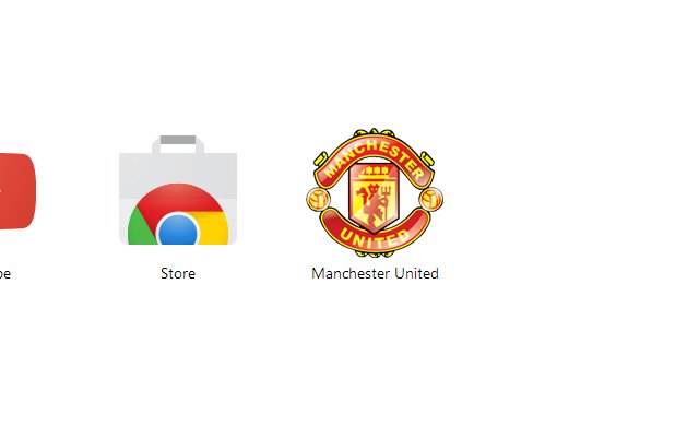 Manchester United van de Chrome-webwinkel wordt uitgevoerd met OffiDocs Chromium online