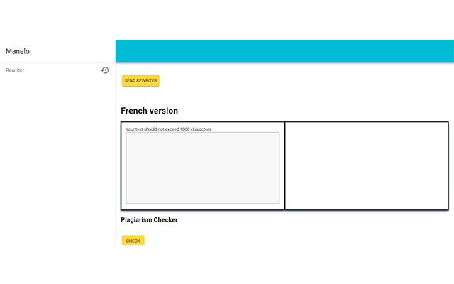 ManeloRewriter dari toko web Chrome untuk dijalankan dengan OffiDocs Chromium online