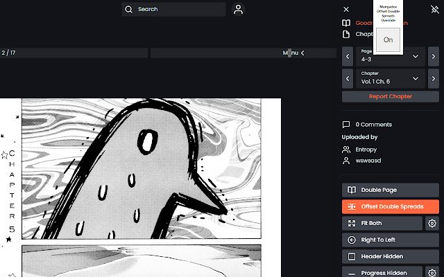 mangadex override offset ຈາກ Chrome web store ເພື່ອດໍາເນີນການກັບ OffiDocs Chromium ອອນໄລນ໌