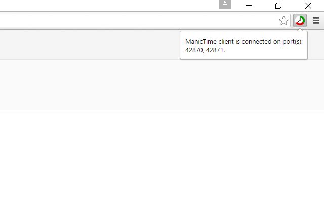 ManicTime Url Tracker  from Chrome web store to be run with OffiDocs Chromium online