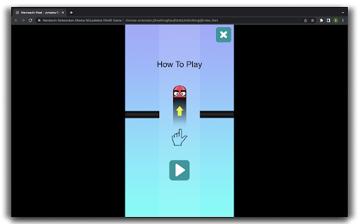 Mannequin Head Jumping Challenge HTML5 Game  from Chrome web store to be run with OffiDocs Chromium online