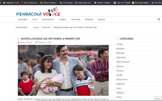 Manuela Escobar Net Worth  from Chrome web store to be run with OffiDocs Chromium online