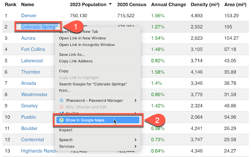 MapIt  from Chrome web store to be run with OffiDocs Chromium online